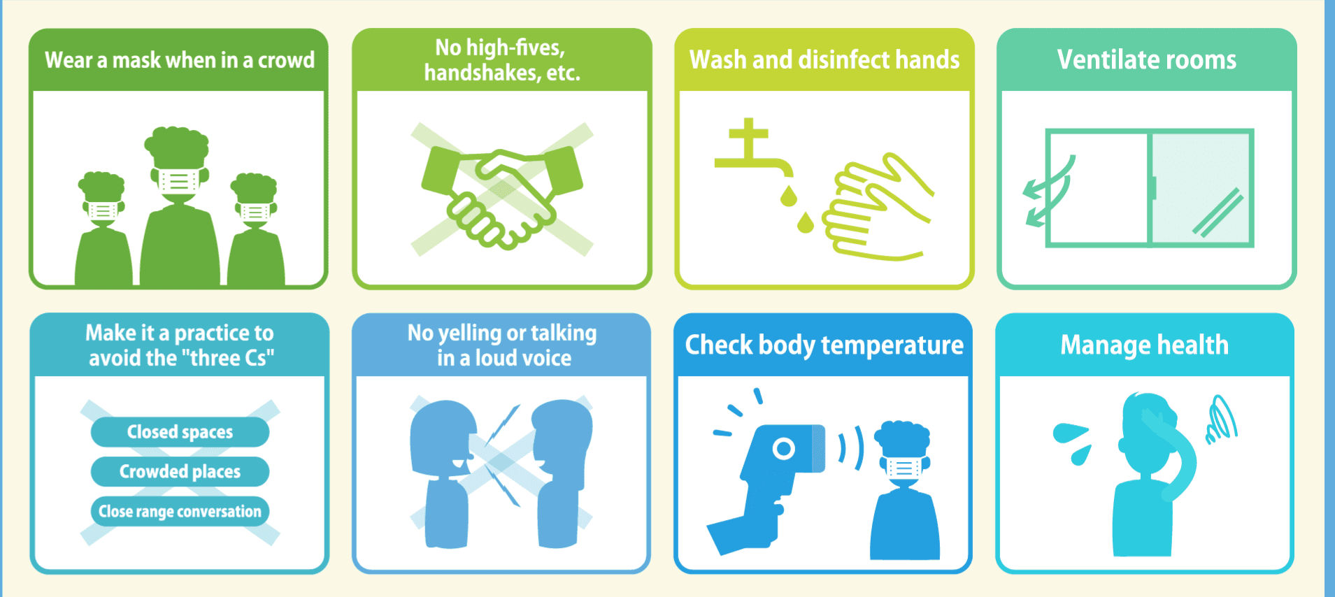 新型コロナ対策について